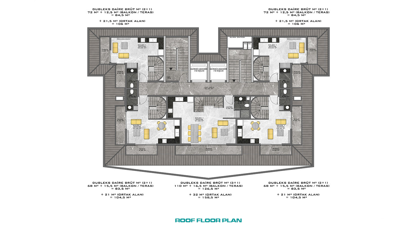 Bargain Apartments in Alanya, Avsallar with Rich Social Amenities - 61204