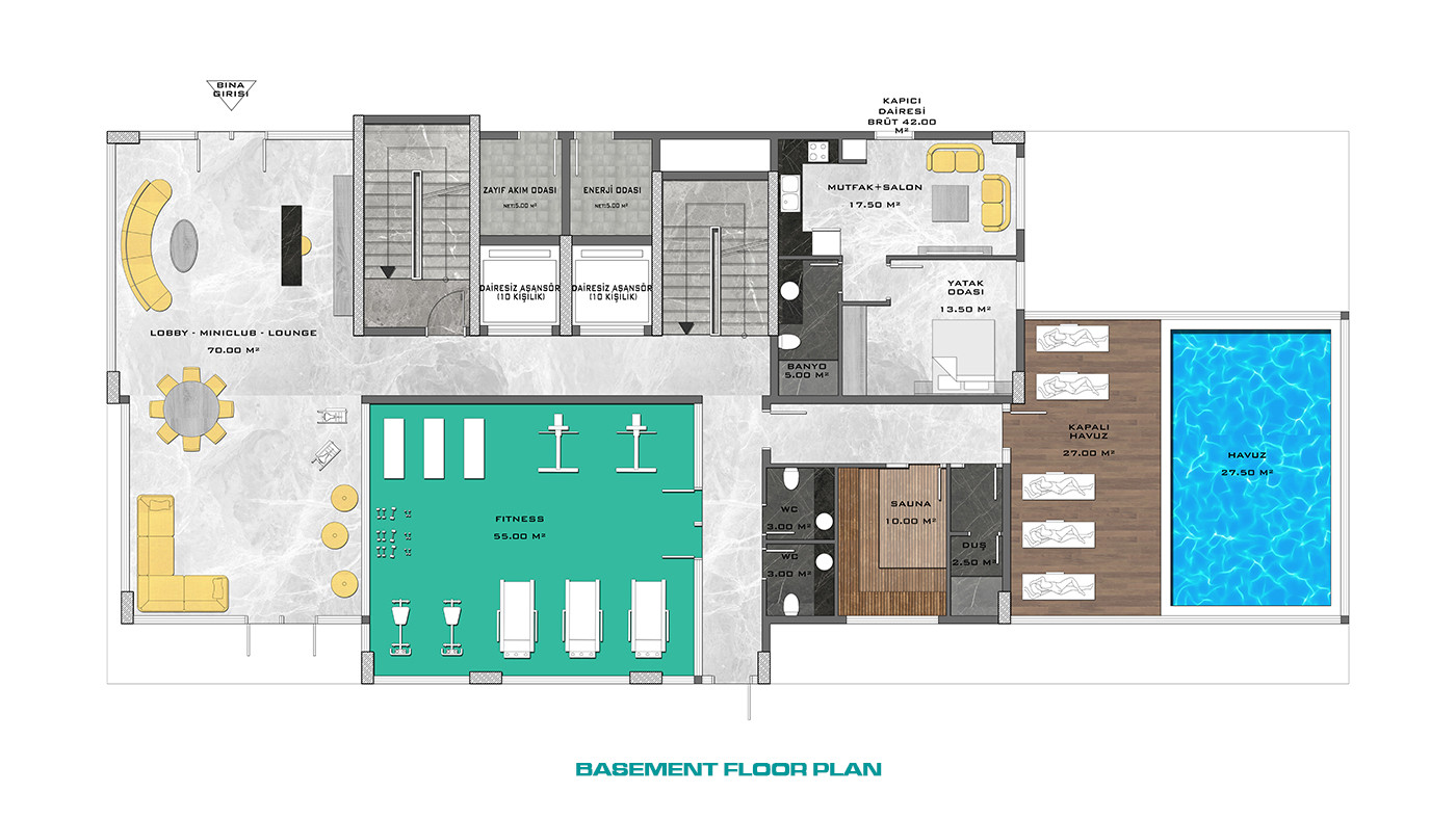 Bargain Apartments in Alanya, Avsallar with Rich Social Amenities - 61205