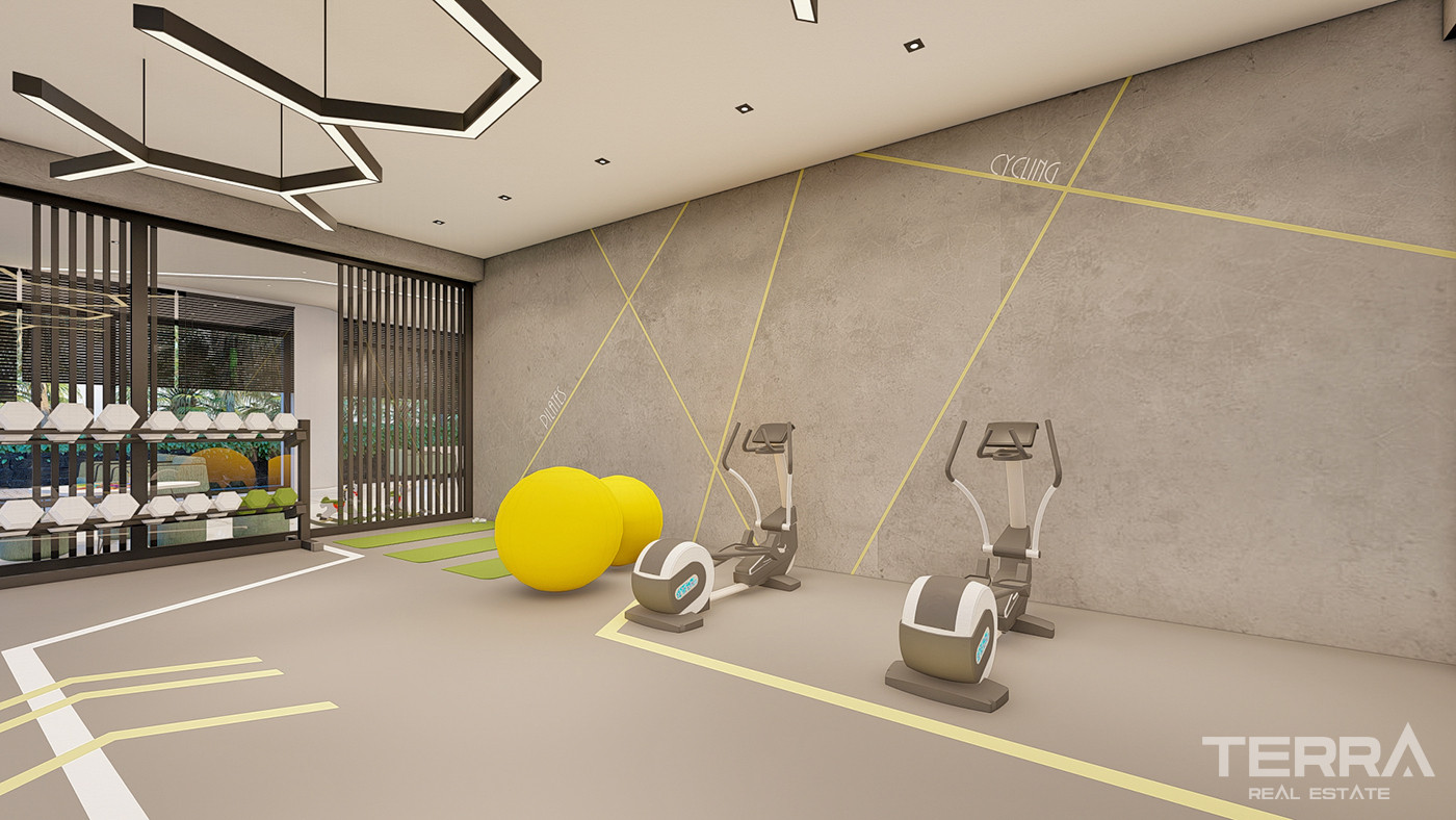 Bargain Apartments in Alanya, Avsallar with Rich Social Amenities - 61215