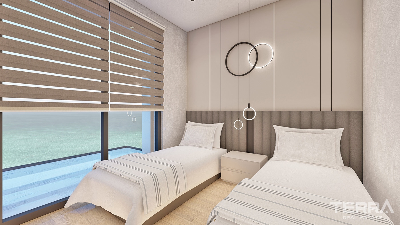 Bargain Apartments in Alanya, Avsallar with Rich Social Amenities - 61220
