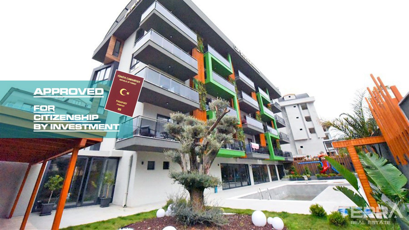 Luxury Apartments Close to Amenities and Shopping Areas in Alanya, Oba