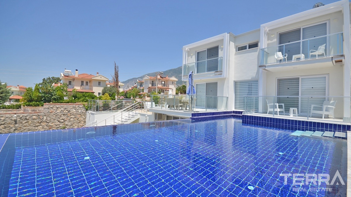 Luxury Villa with Infinity Pool and Sea View in Fethiye, Ovacık - 56210