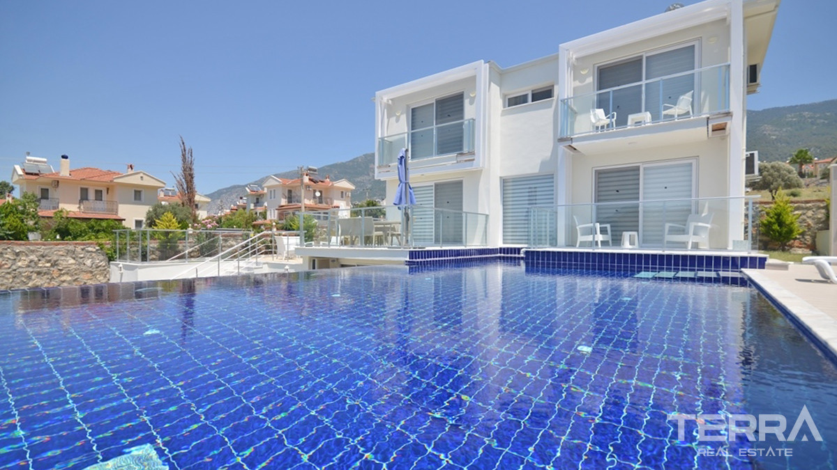 Luxury Villa with Infinity Pool and Sea View in Fethiye, Ovacık
