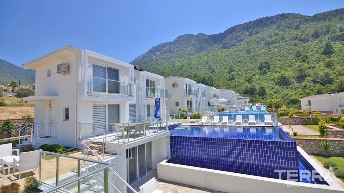 Luxury Villa with Infinity Pool and Sea View in Fethiye, Ovacık - 56222