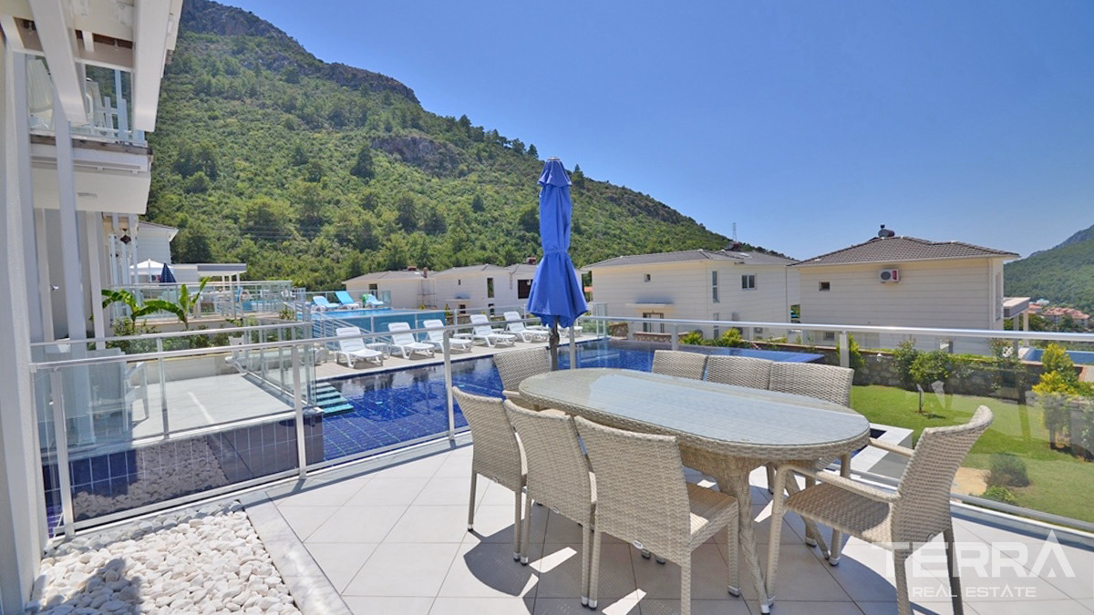 Luxury Villa with Infinity Pool and Sea View in Fethiye, Ovacık - 56239