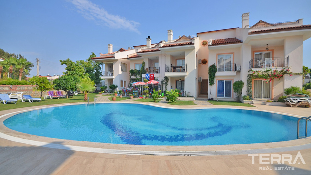 Resale Apartment in Fethiye Çalış within Walking Distance to the Beach