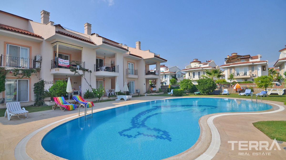 Resale Apartment in Fethiye Çalış within Walking Distance to the Beach - 56242