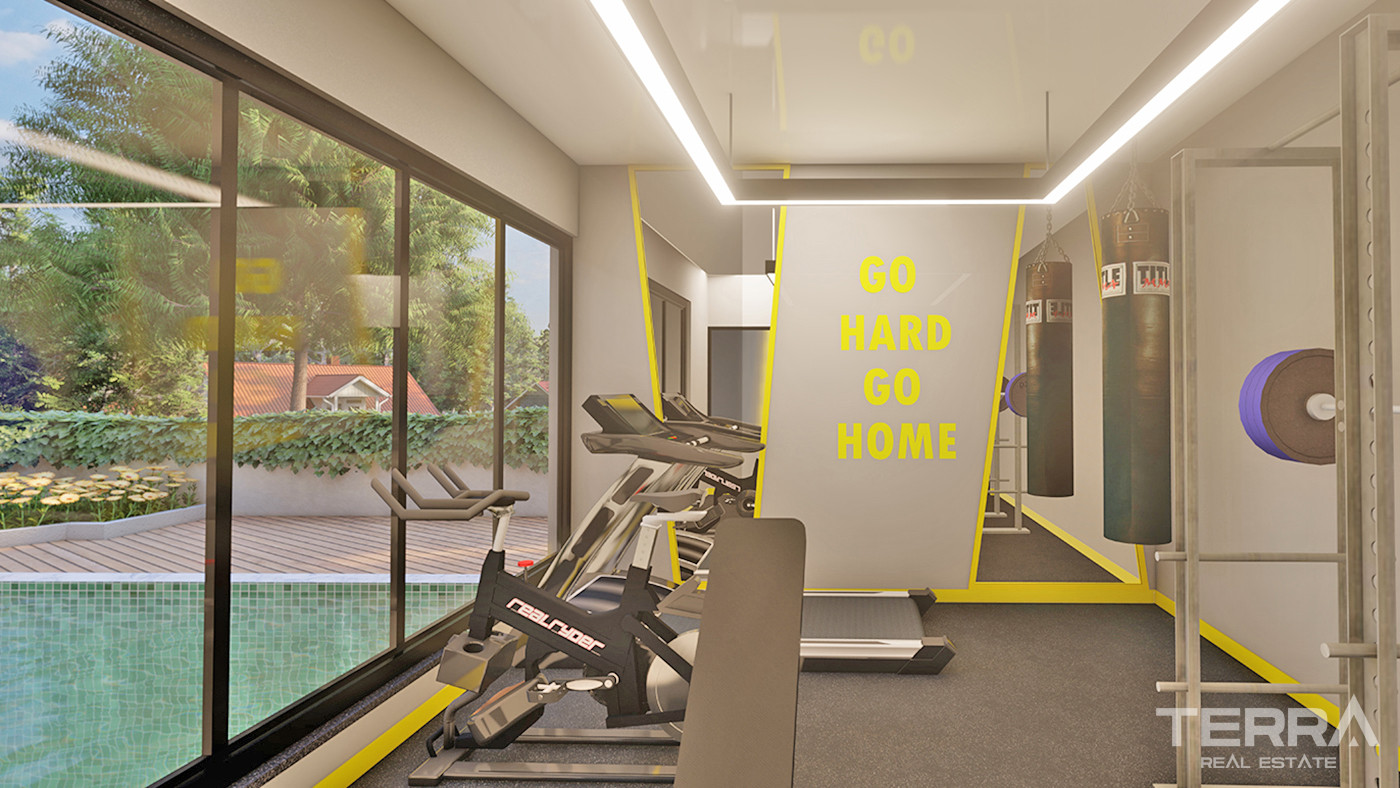 Investment Apartments with Rich Facilities in the Heart of Alanya - 56283