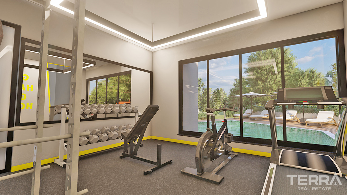Investment Apartments with Rich Facilities in the Heart of Alanya - 56284