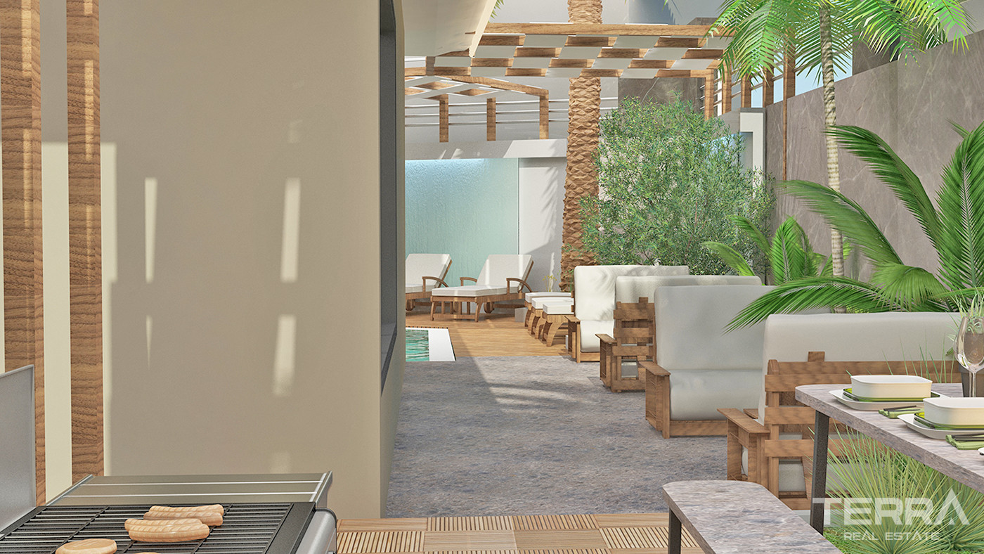 Investment Apartments with Rich Facilities in the Heart of Alanya - 56288