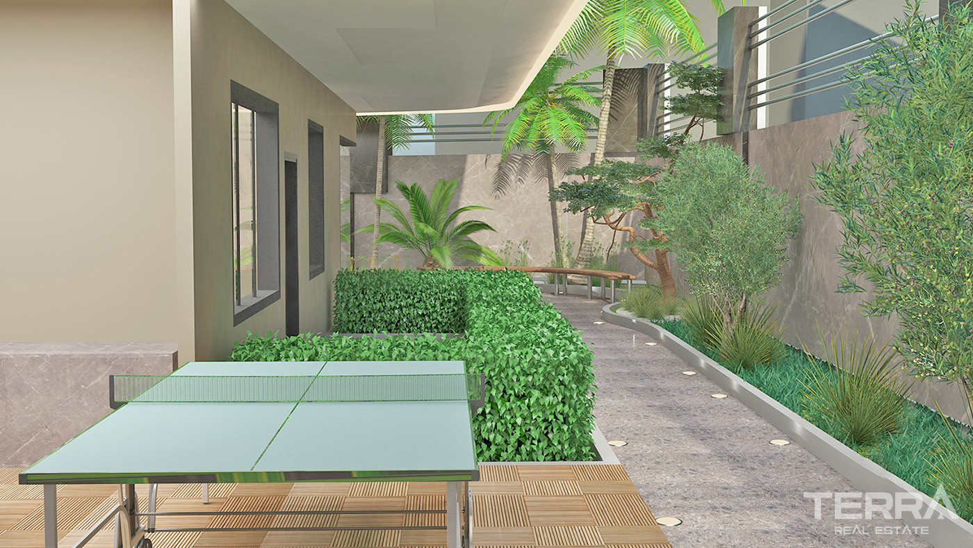 Investment Apartments with Rich Facilities in the Heart of Alanya - 56291