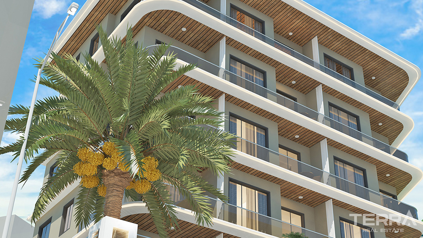 Investment Apartments with Rich Facilities in the Heart of Alanya - 56292