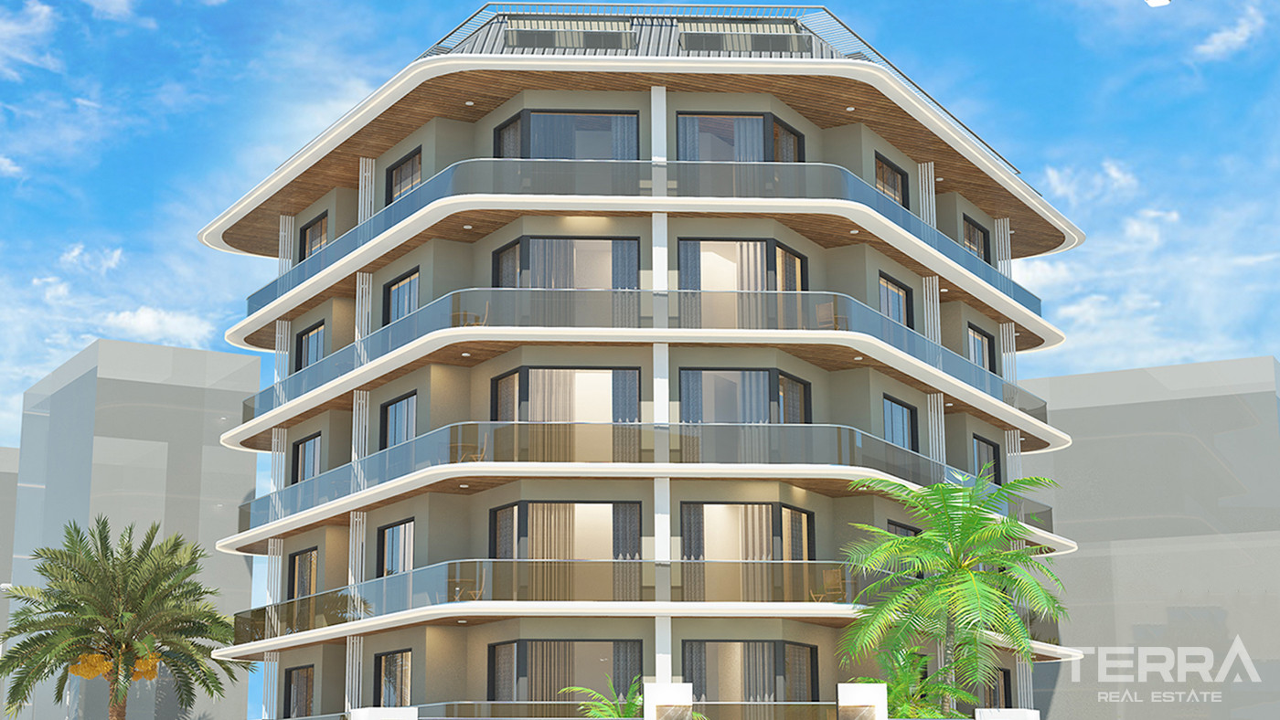Investment Apartments with Rich Facilities in the Heart of Alanya - 56294
