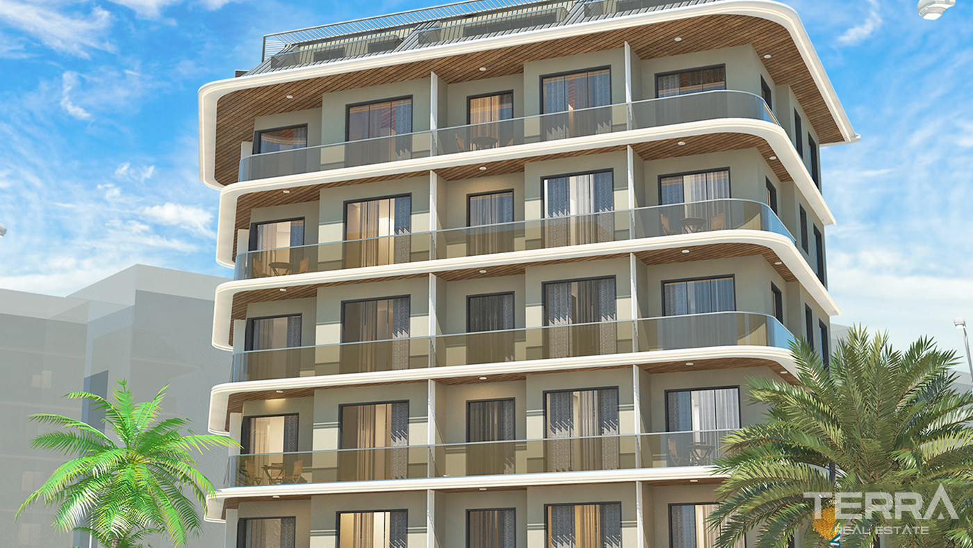 Investment Apartments with Rich Facilities in the Heart of Alanya - 56298
