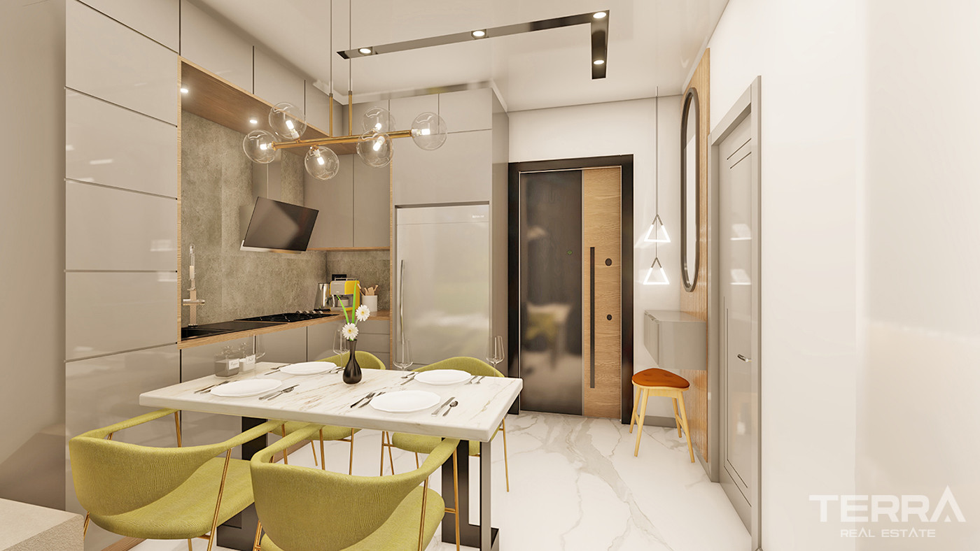 Investment Apartments with Rich Facilities in the Heart of Alanya - 56317