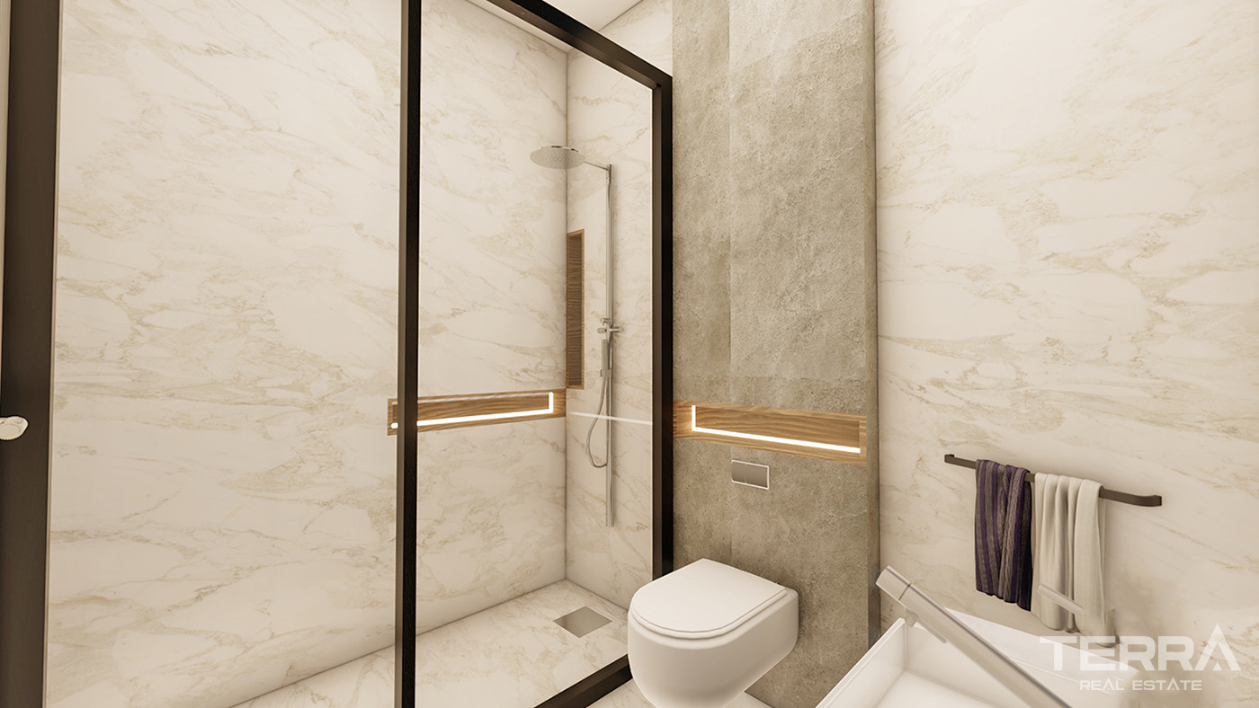 Investment Apartments with Rich Facilities in the Heart of Alanya - 56320