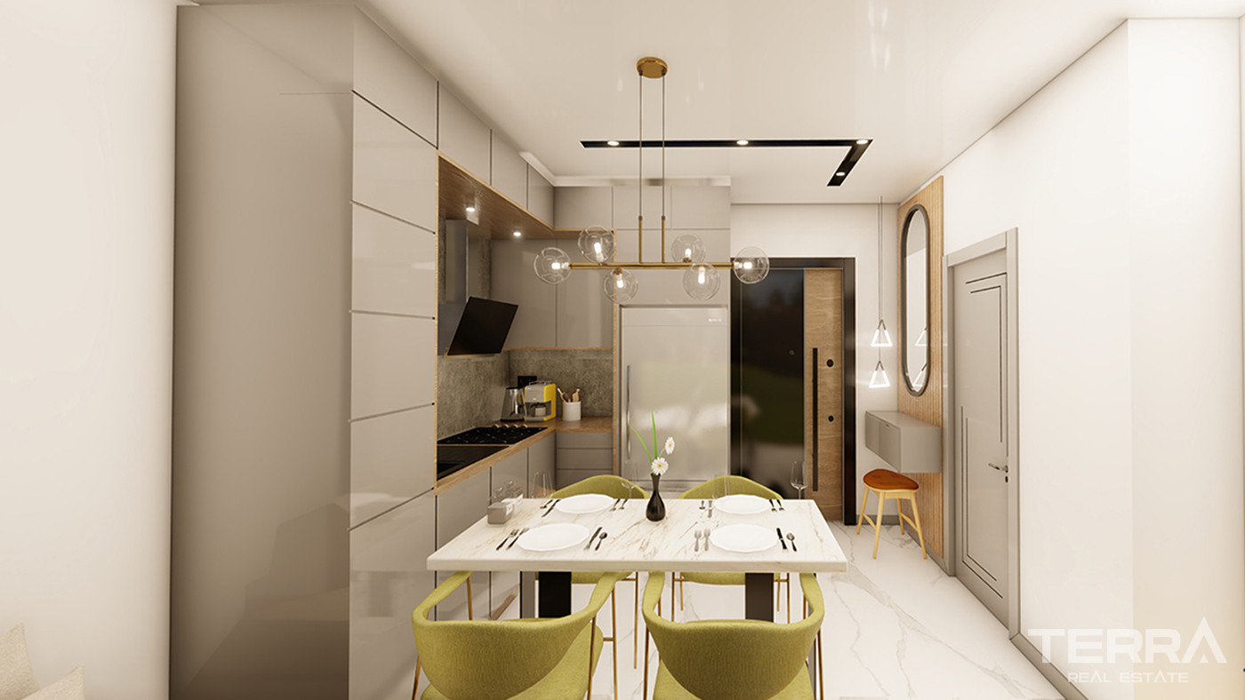 Investment Apartments with Rich Facilities in the Heart of Alanya - 56321