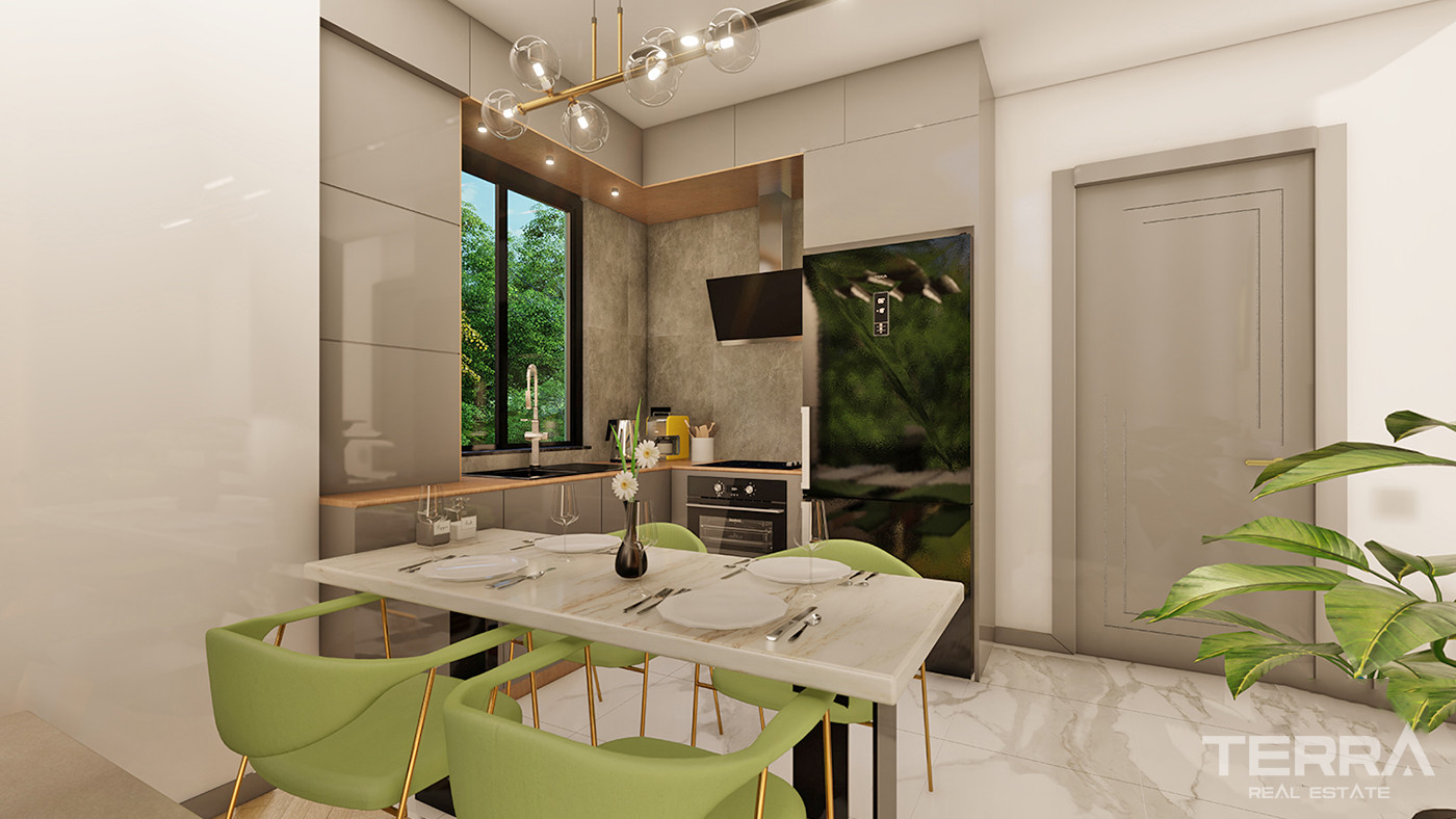 Investment Apartments with Rich Facilities in the Heart of Alanya - 56325