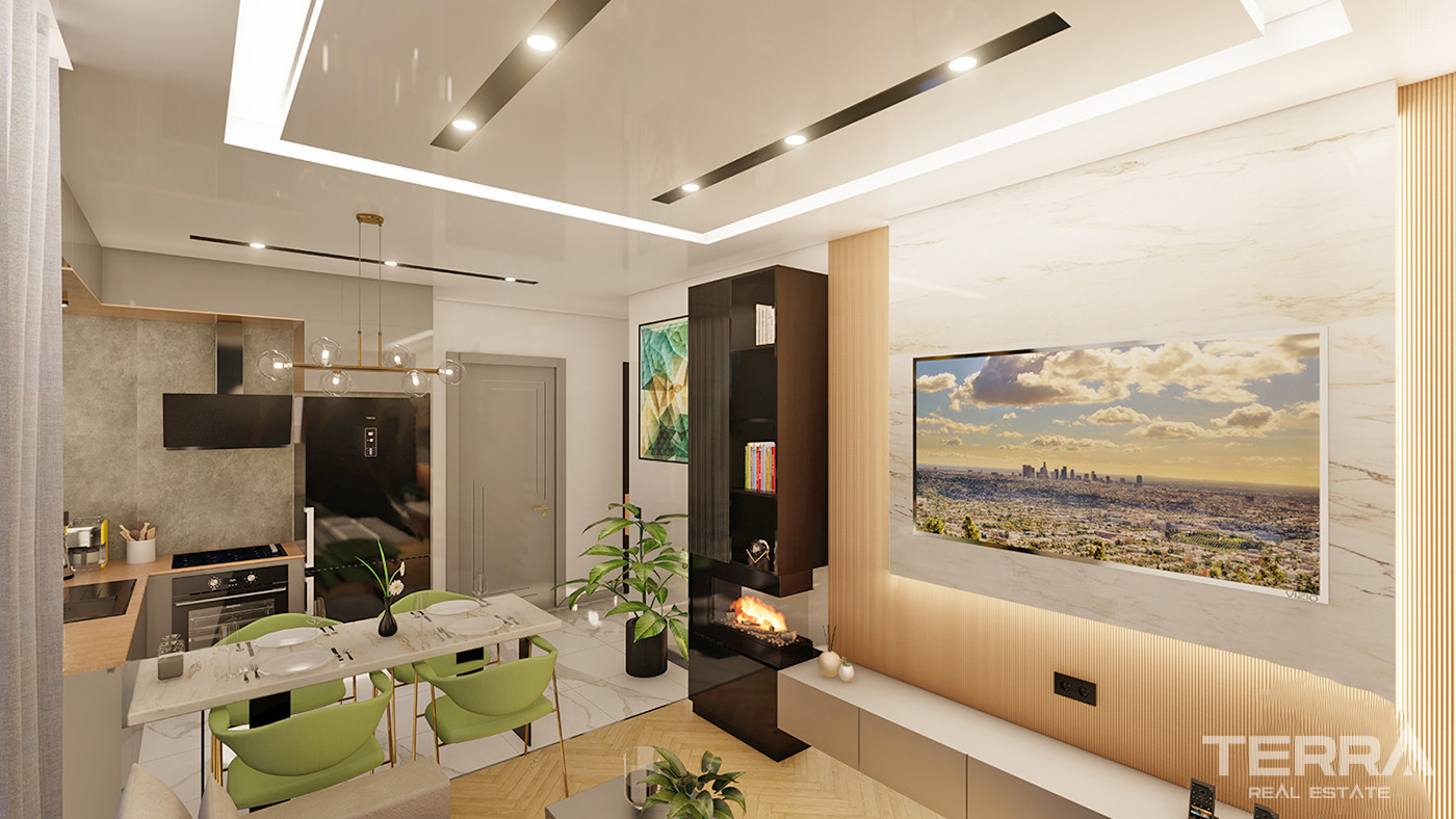 Investment Apartments with Rich Facilities in the Heart of Alanya - 56326