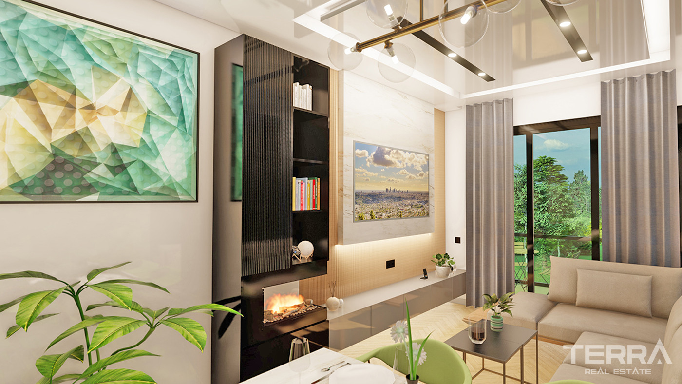 Investment Apartments with Rich Facilities in the Heart of Alanya - 56327