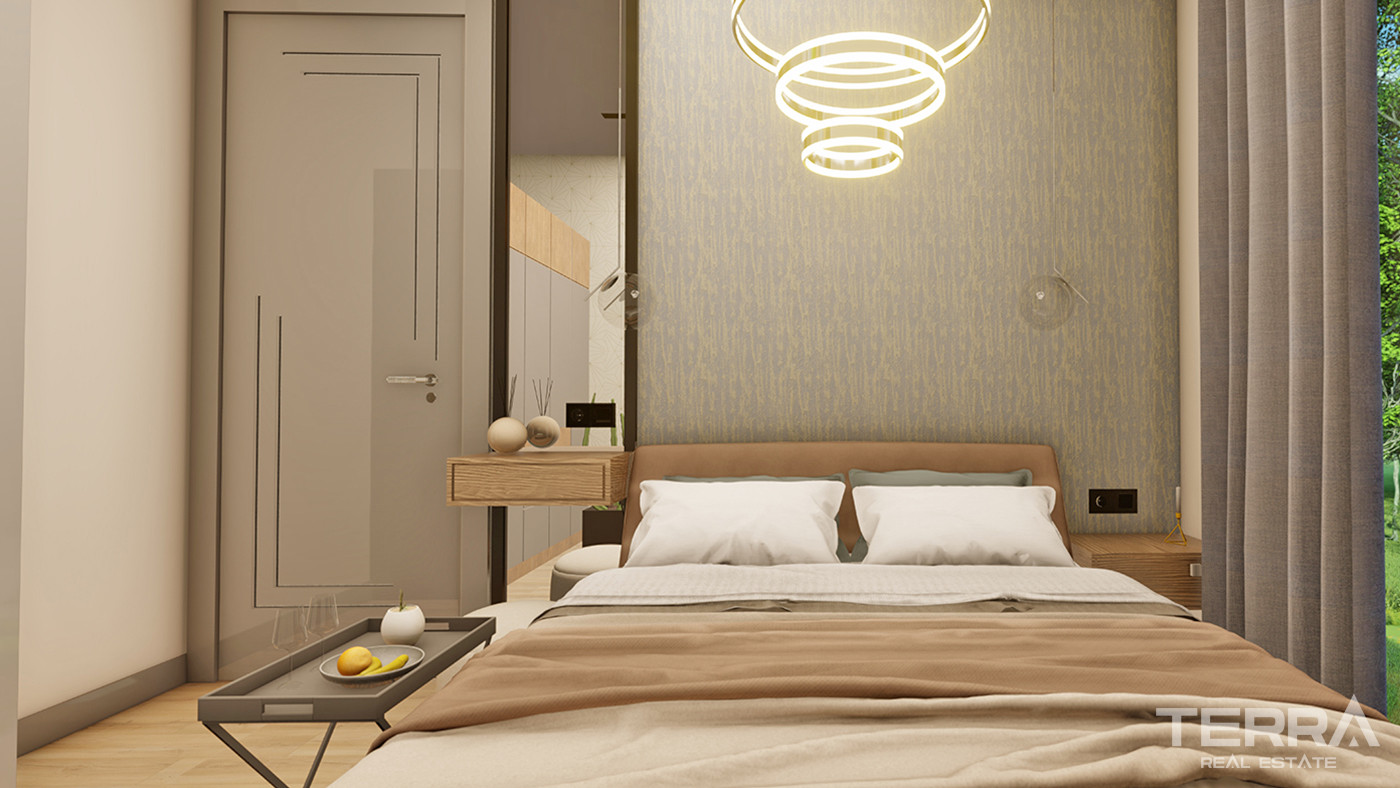 Investment Apartments with Rich Facilities in the Heart of Alanya - 56329