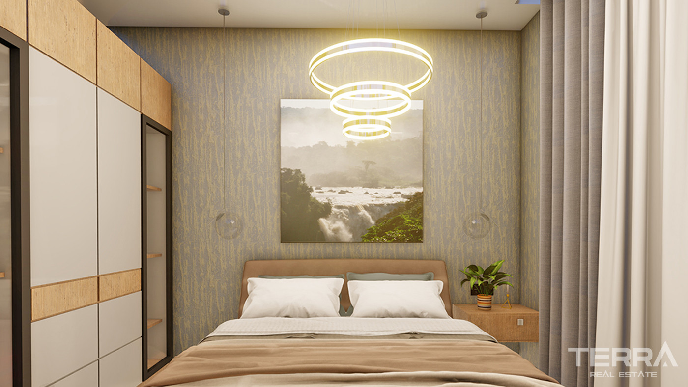 Investment Apartments with Rich Facilities in the Heart of Alanya - 56333