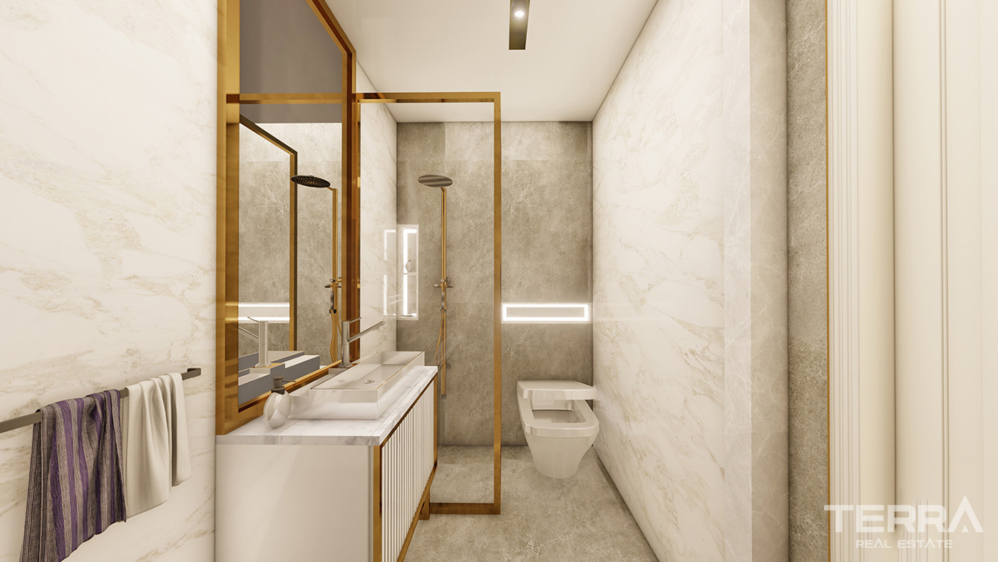 Investment Apartments with Rich Facilities in the Heart of Alanya - 56335