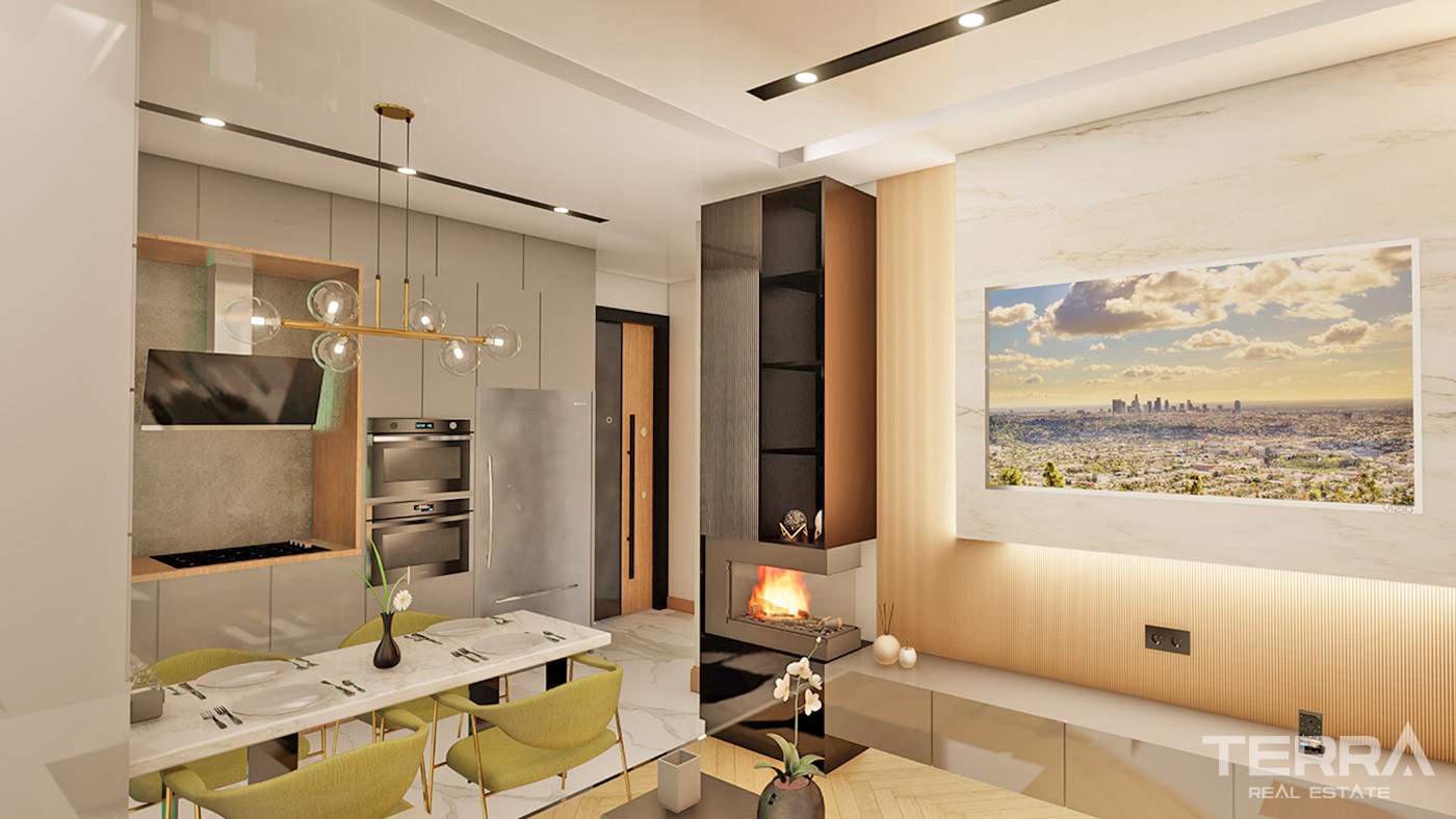 Investment Apartments with Rich Facilities in the Heart of Alanya - 56338