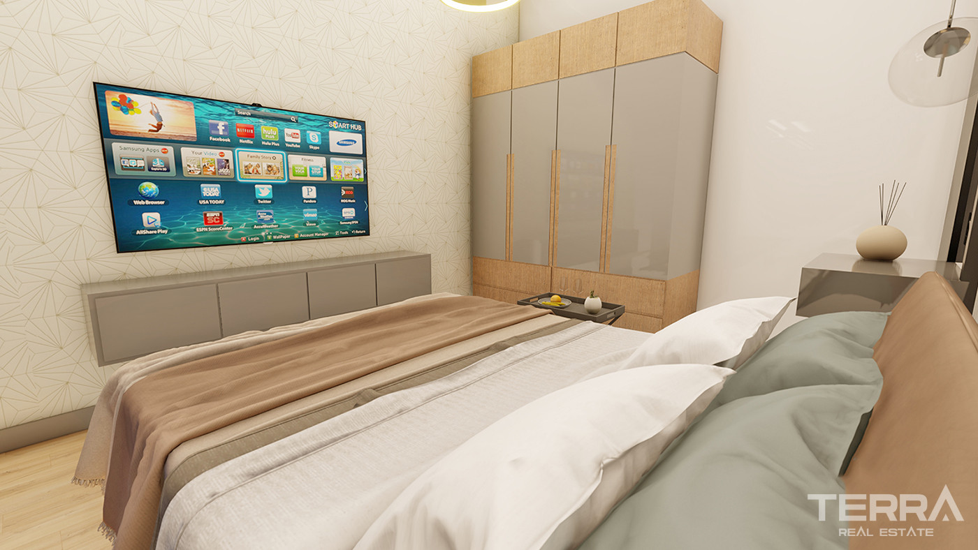 Investment Apartments with Rich Facilities in the Heart of Alanya - 56340
