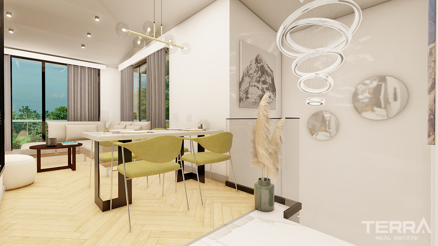 Investment Apartments with Rich Facilities in the Heart of Alanya - 56344