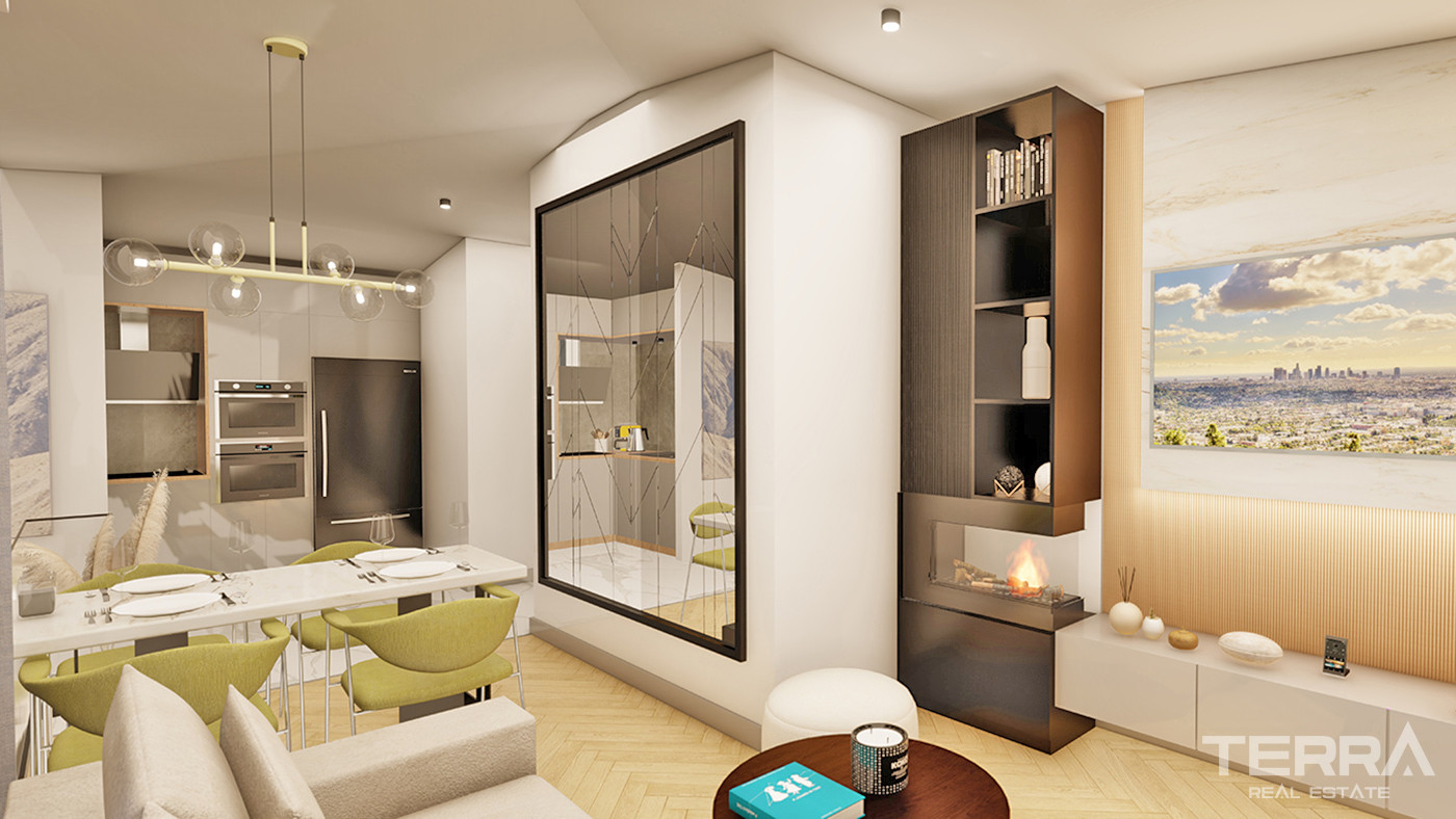 Investment Apartments with Rich Facilities in the Heart of Alanya - 56345
