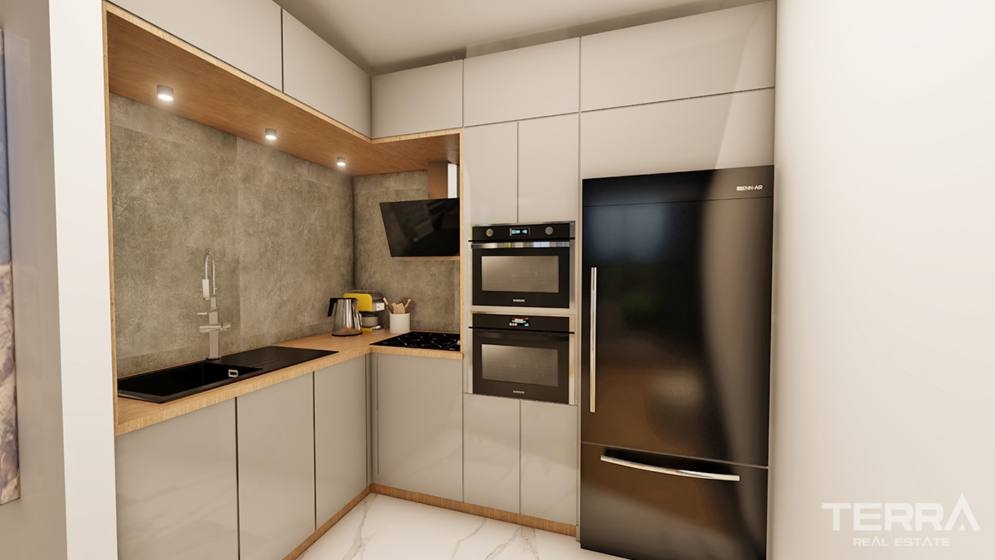 Investment Apartments with Rich Facilities in the Heart of Alanya - 56347