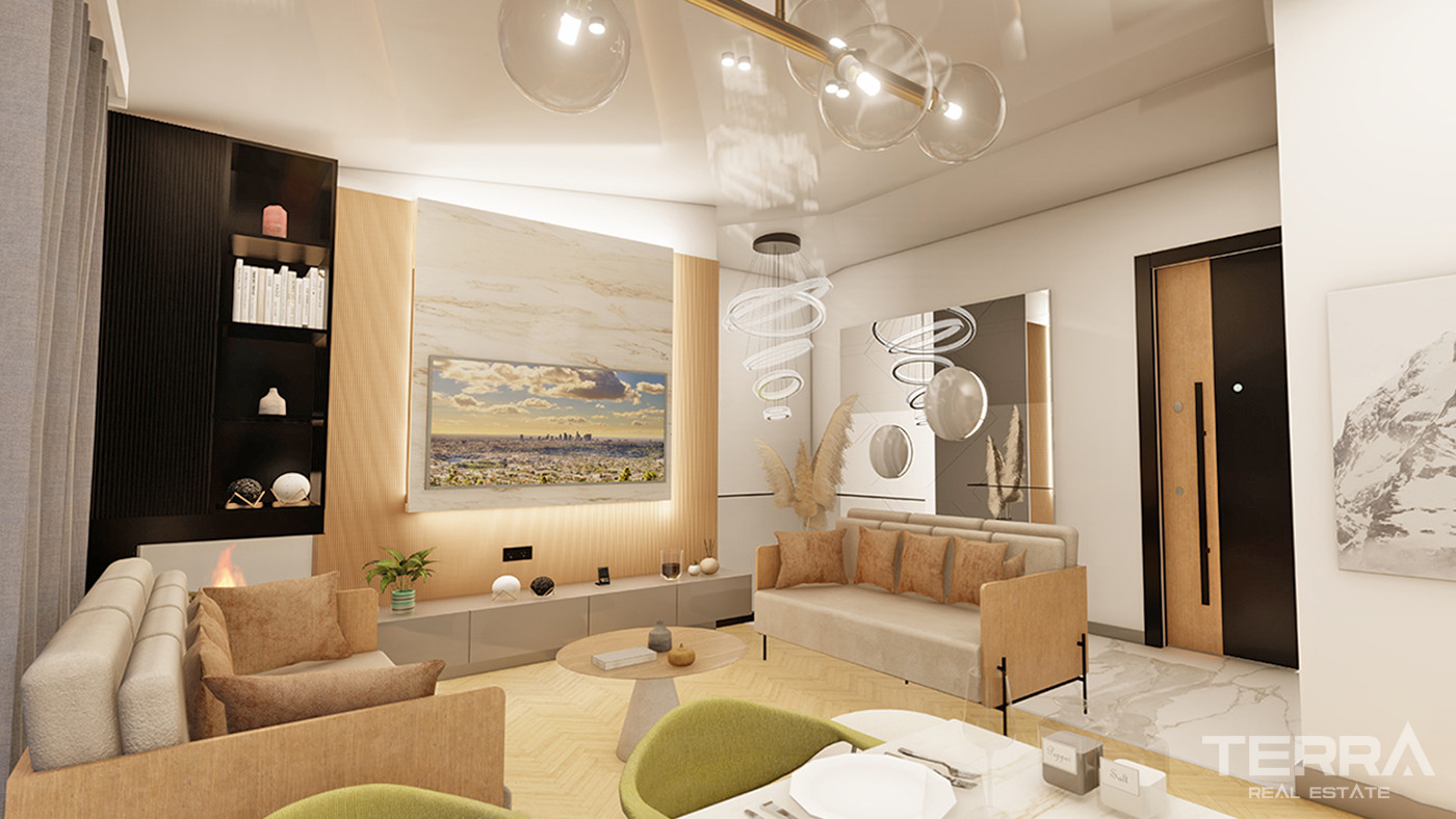 Investment Apartments with Rich Facilities in the Heart of Alanya - 56350