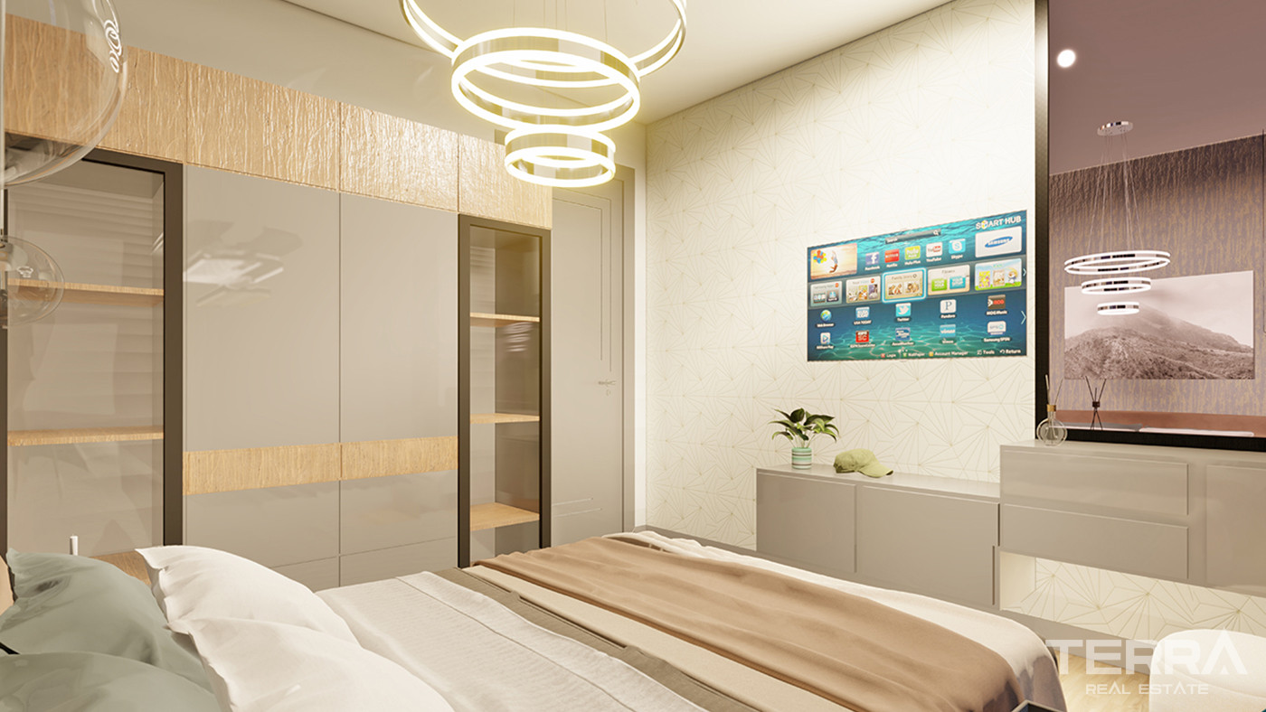 Investment Apartments with Rich Facilities in the Heart of Alanya - 56353