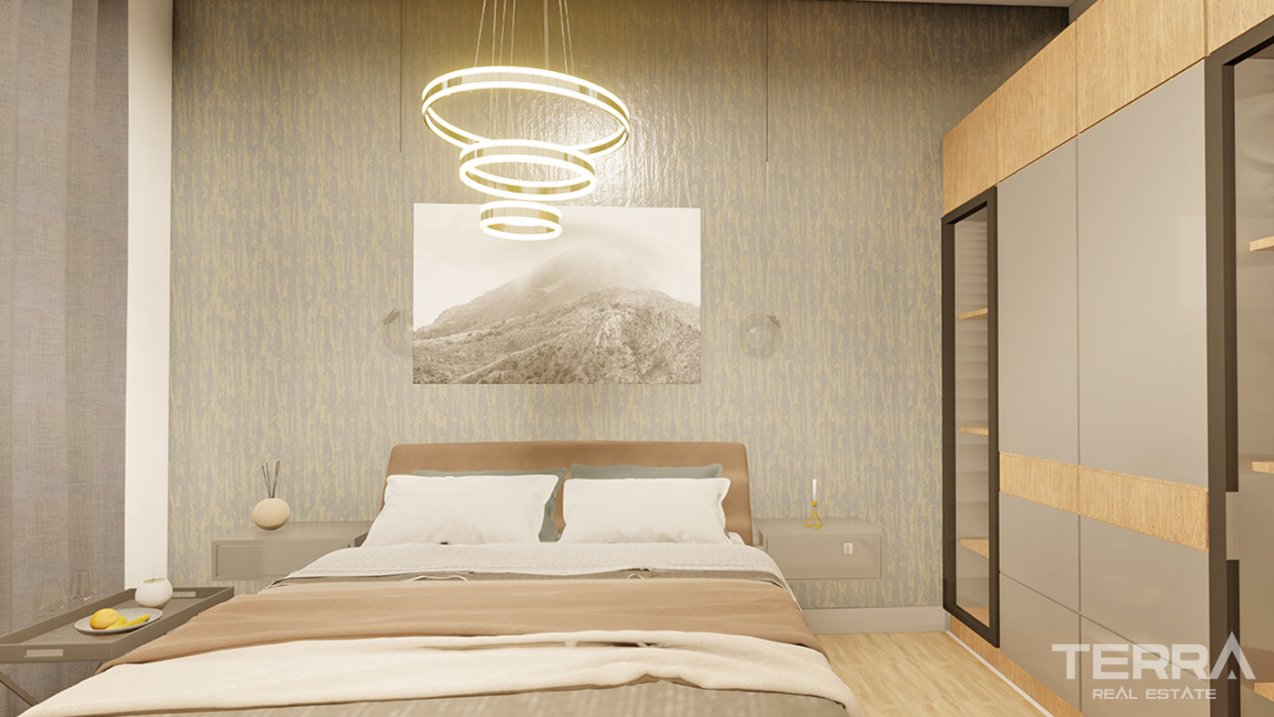Investment Apartments with Rich Facilities in the Heart of Alanya - 56354