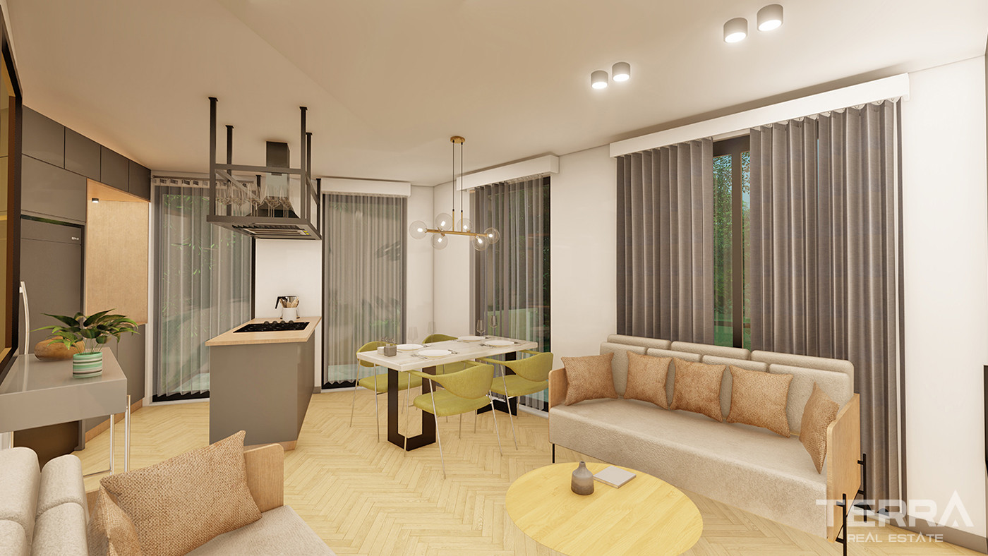 Investment Apartments with Rich Facilities in the Heart of Alanya - 56357