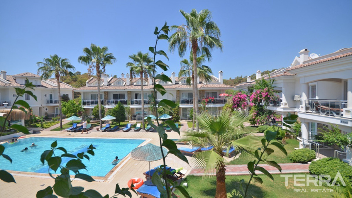 Resale Apartments in Fethiye, Çalış, Walking Distance to the Beach - 56374