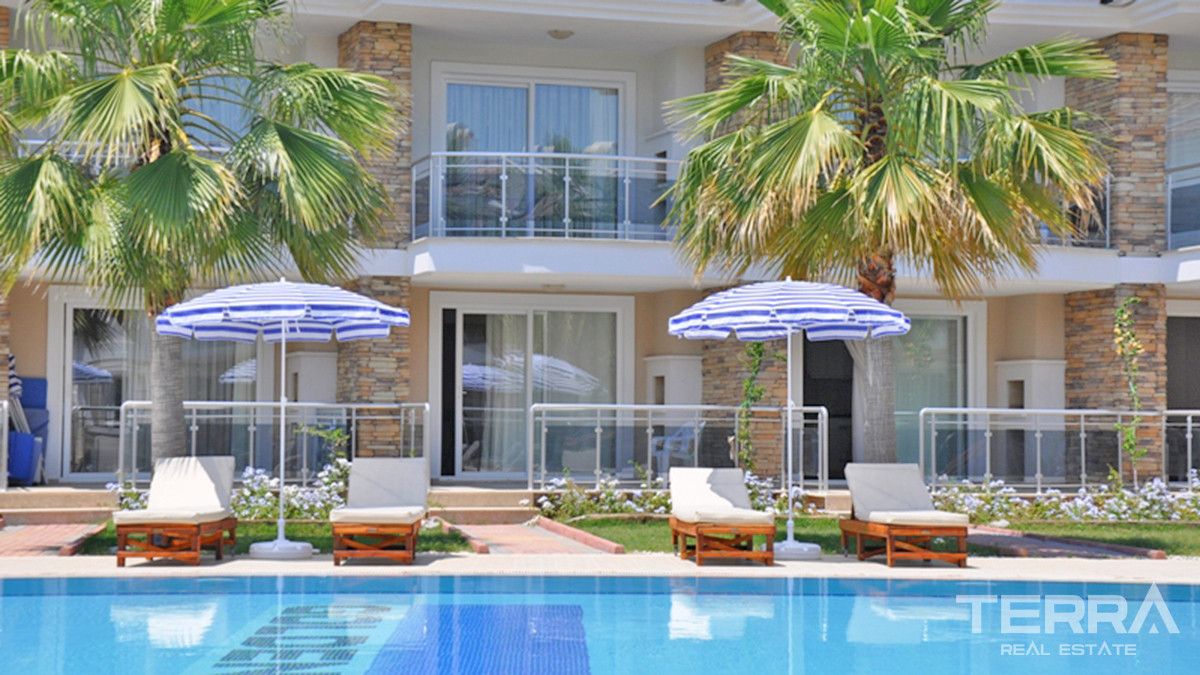 Resale Apartments in Fethiye, Çalış, Walking Distance to the Beach - 56379
