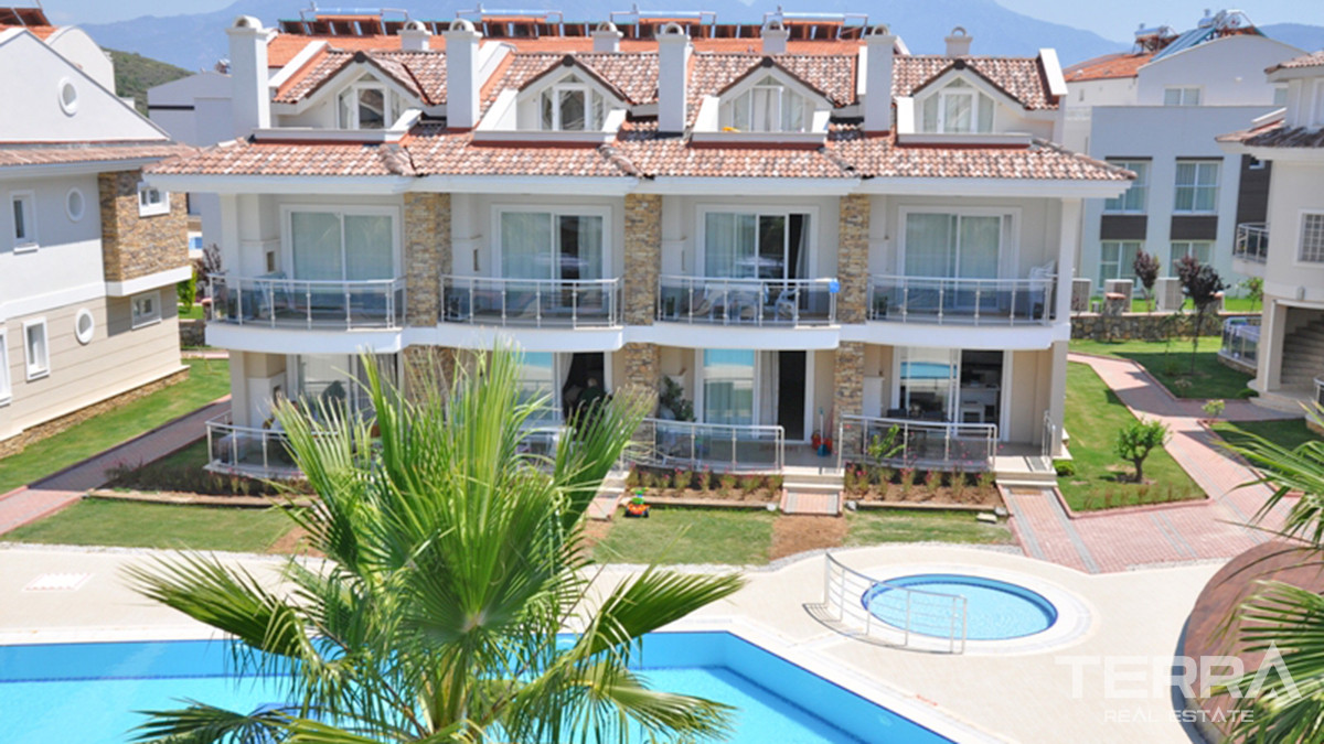 Resale Apartments in Fethiye, Çalış, Walking Distance to the Beach - 56384
