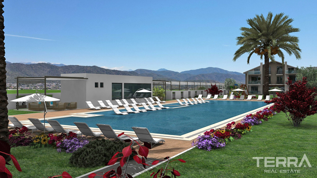 Luxury Apartments in Fethiye, Çalış 500 m to the Beach - 56447