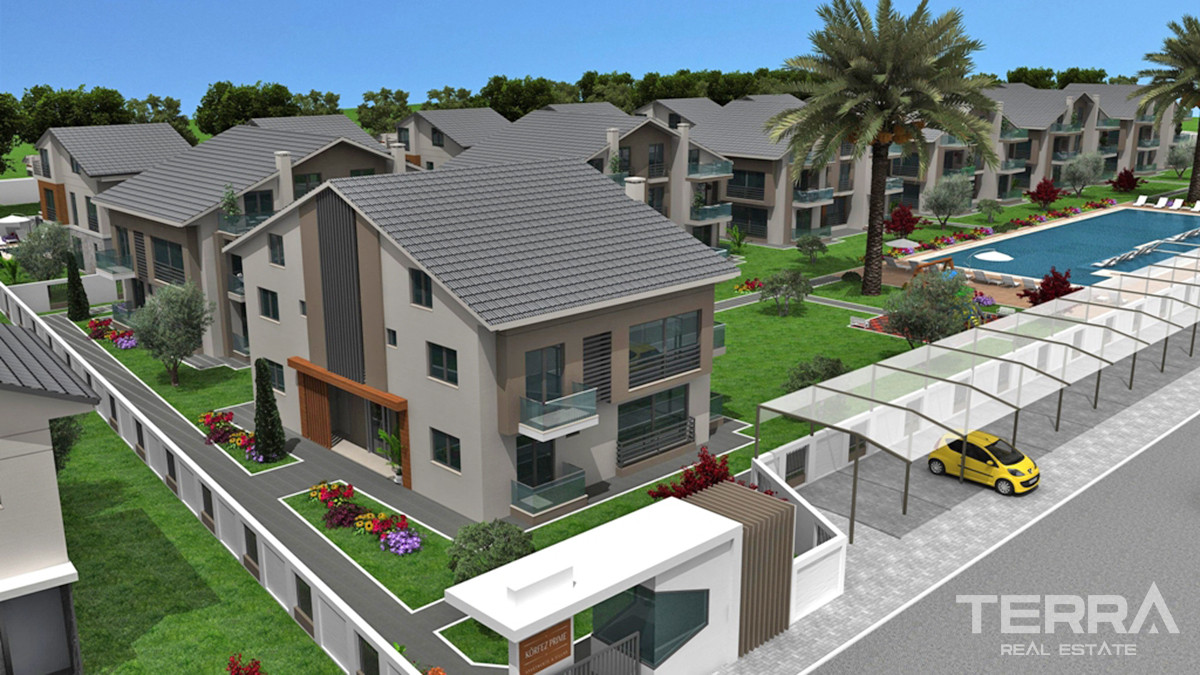 Luxury Apartments in Fethiye, Çalış 500 m to the Beach - 56448