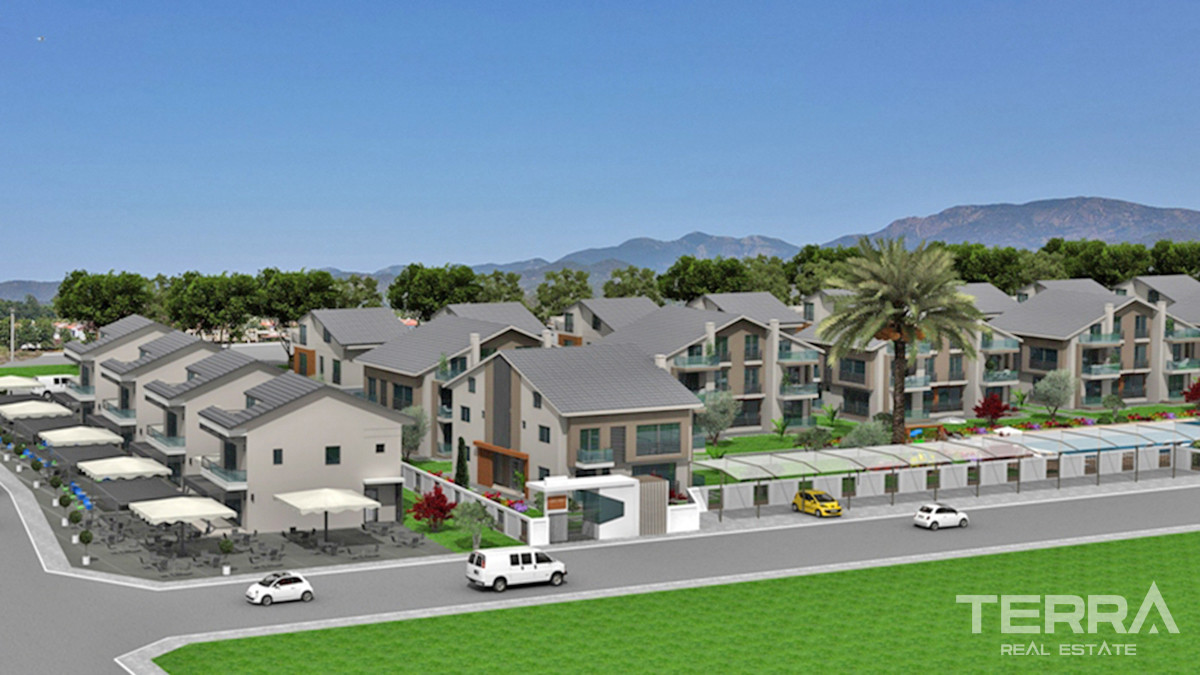 Luxury Apartments in Fethiye, Çalış 500 m to the Beach - 56451