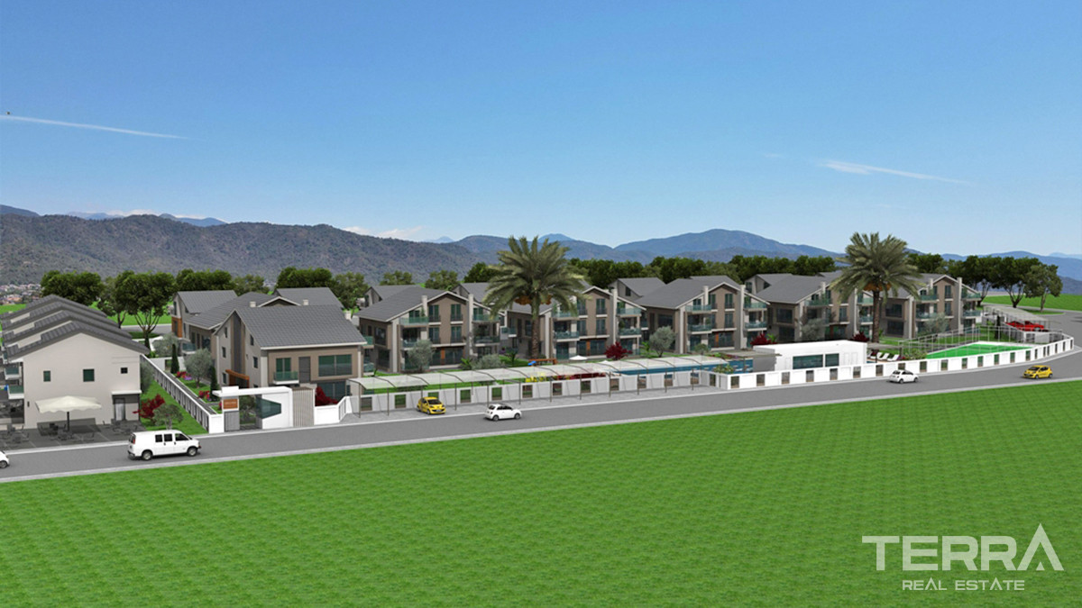 Luxury Apartments in Fethiye, Çalış 500 m to the Beach - 56452