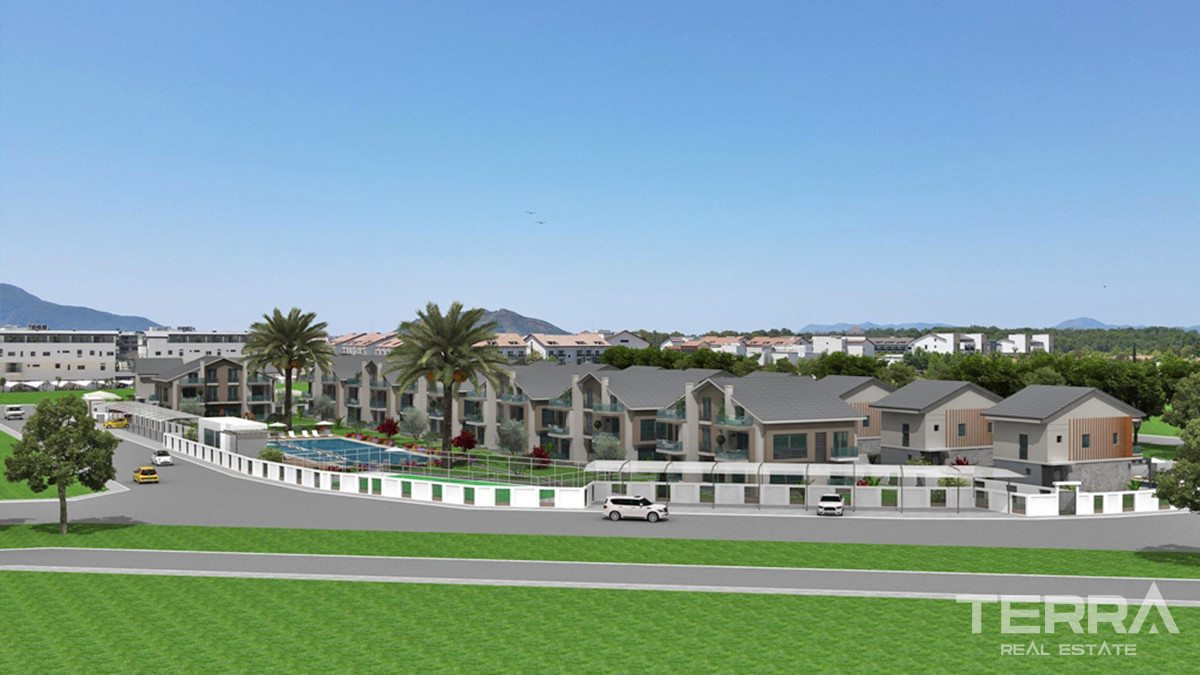 Luxury Apartments in Fethiye, Çalış 500 m to the Beach - 56453