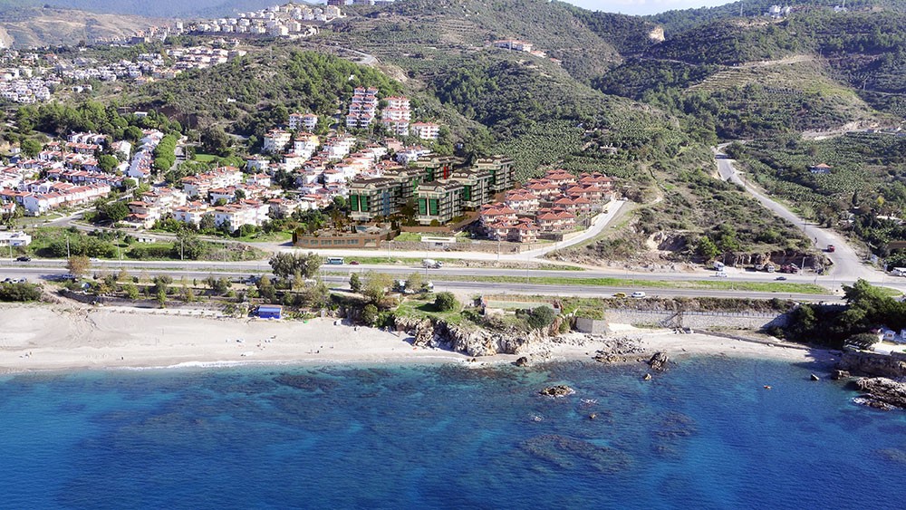 Luxus-Meerblick-Apartments in Kargicak, Alanya - 1138