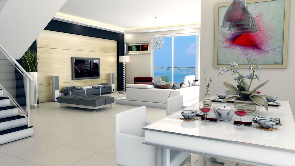 Luxus-Meerblick-Apartments in Kargicak, Alanya - 1165