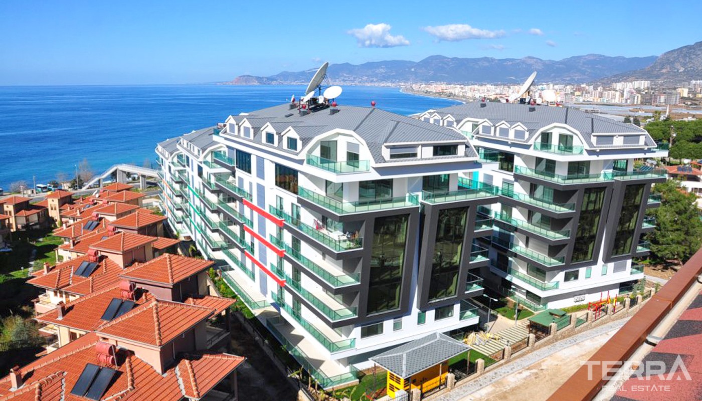 Luxus-Meerblick-Apartments in Kargicak, Alanya - 12602