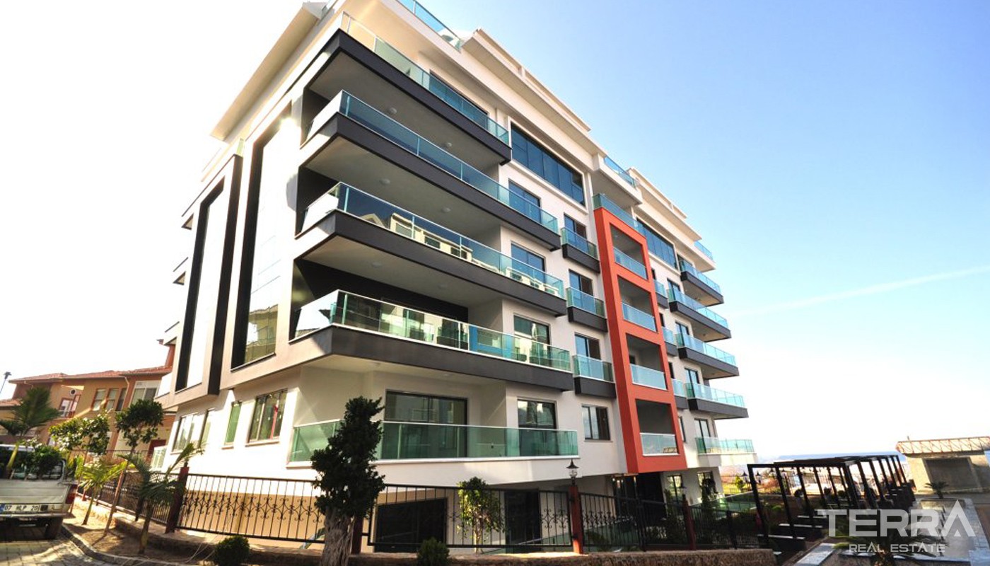 Luxus-Meerblick-Apartments in Kargicak, Alanya - 12606
