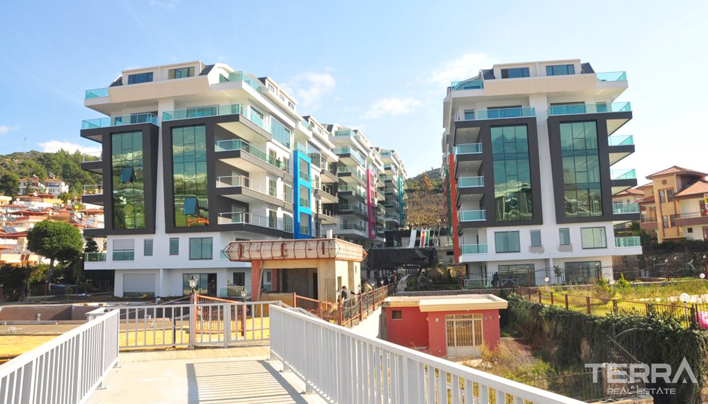 Luxus-Meerblick-Apartments in Kargicak, Alanya - 12607