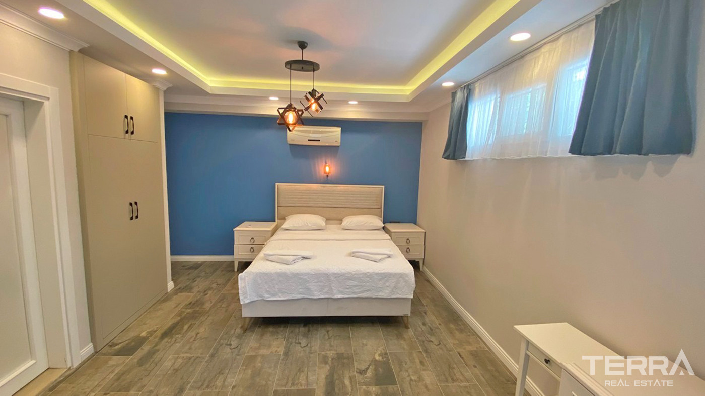 Resale Apartment with Pool and Mountain View in Fethiye, Hisarönü - 56542